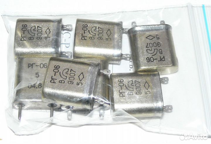 Кварцевые резонаторы (Кварцы) пр-во СССР