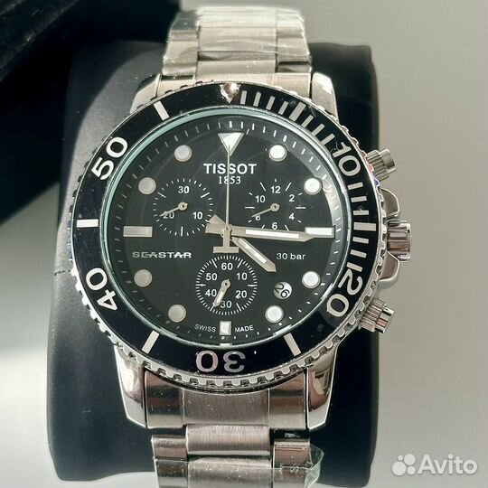 Наручные часы мужские tissot с хронографом