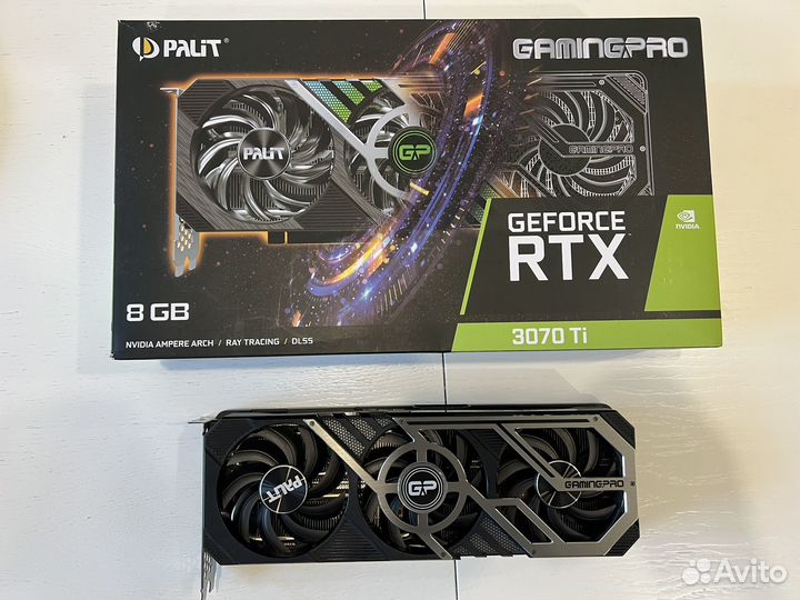 Видеокарта Palit GeForce RTX 3070 Ti GamingPro
