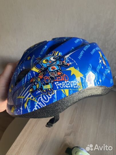 Защита для роликов (шлем в комплекте)