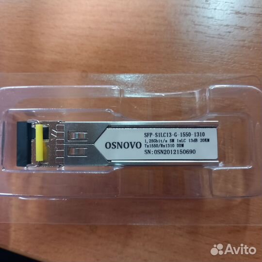 SFP-модуль Osnovo SFP-S1LC13-G-1550-1310