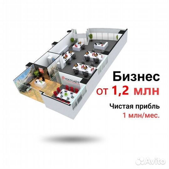 Готовый бизнес IT компания с доходом 1-3 млн в мес