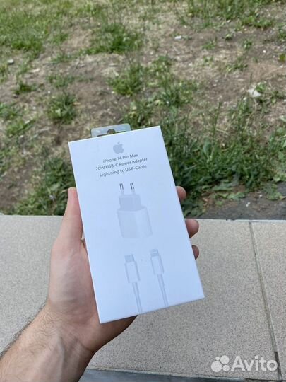 Блок + кабель на iPhone Гарантия от магазина