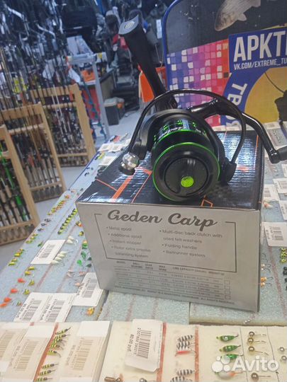 Катушка с байтранером akara geden carp