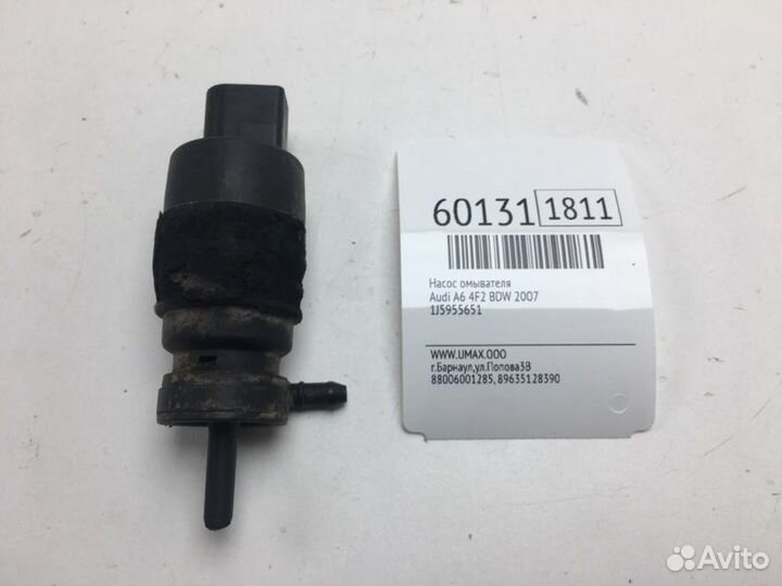 Насос омывателя Audi A6 4F2 BDW 2007