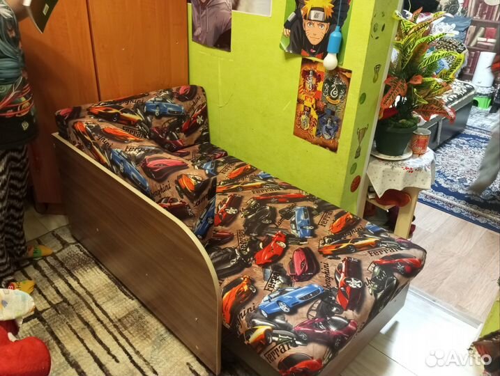 Детский диванчик раскладной бу