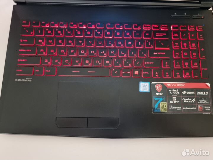 Игровой ноутбук MSI GL62M 7RDX