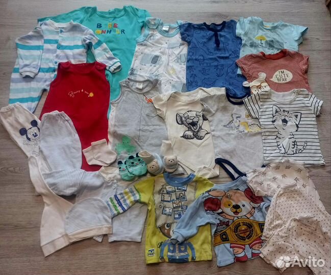 Пакет вещей на мальчика 62рр