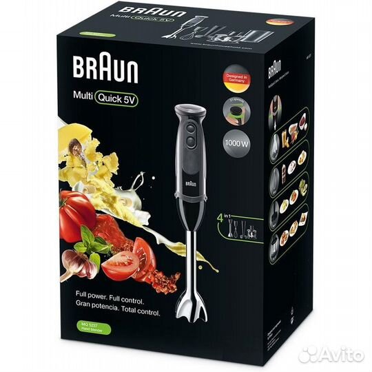 Блендер Braun MQ 5237 BK #341010