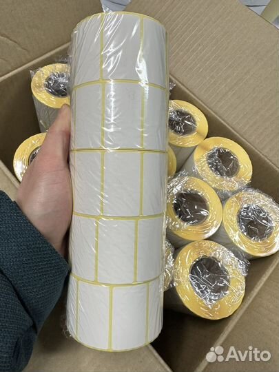 Термоэтикетки 43х25