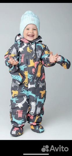 Зимний комбинезон крокид 74 80 унисекс