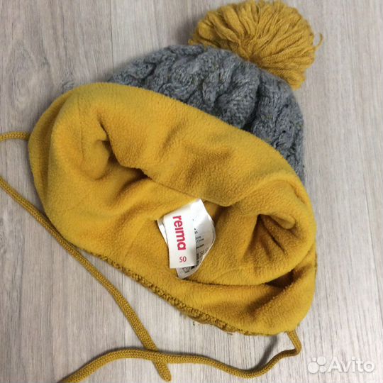 Шапка зимняя Reima 50 на мальчика 3 4 года