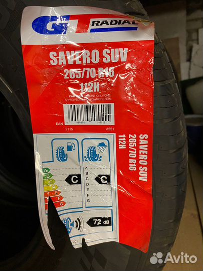 GT Radial Savero SUV 265/70 R16 112H