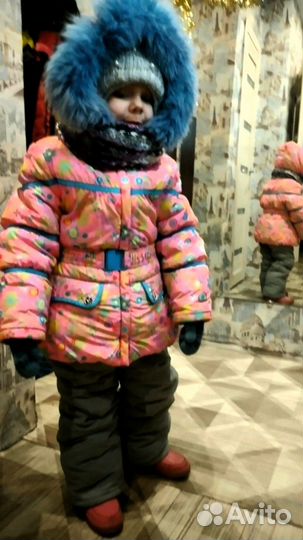Зимний костюм для девочки