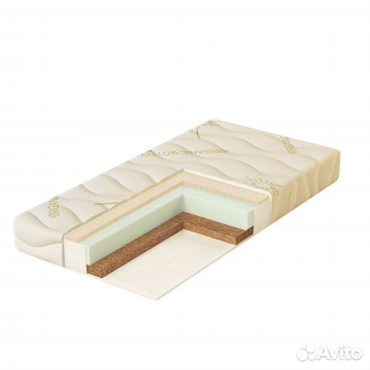 Матрас детский Organic Fibre Plitex орг-10/1