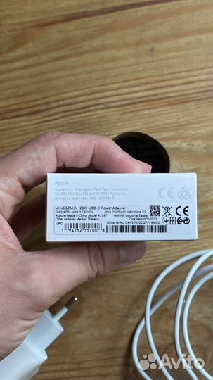 Зарядка apple оригинал