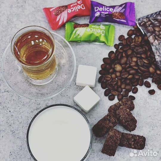 Мультизлаковые конфеты Delice Chocolate