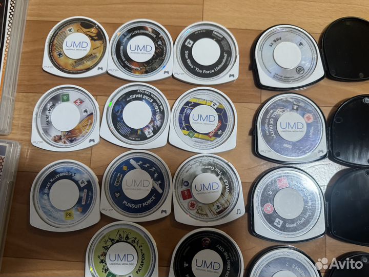 Диски 20 Штук PSP Лицензия FIFA 11, GTA, Tekken 6