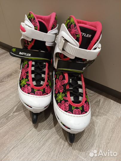 Коньки раздвижные 34-37