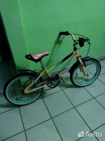 Велосипед 8-9 л. хранился в квартире, есть дефект