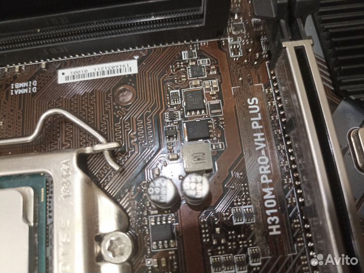 Материнская плата MSI h310m