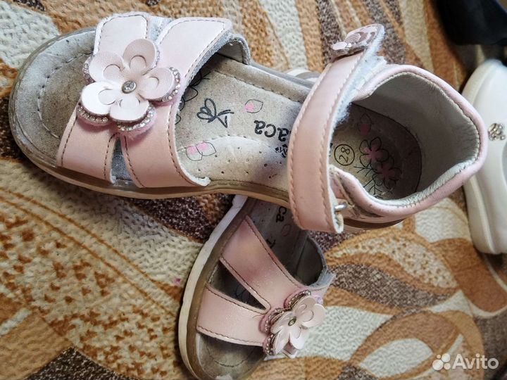 Обувь для девочки 28 29 размер
