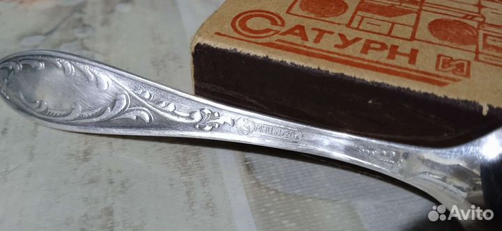 Кофейные ложки мельхиор