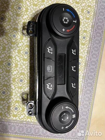 Блок управления отопителем лада Веста