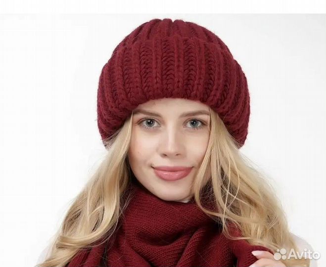 Шапка Зима Варежки