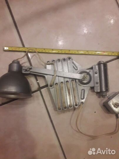 Светильник настенный СССР военный