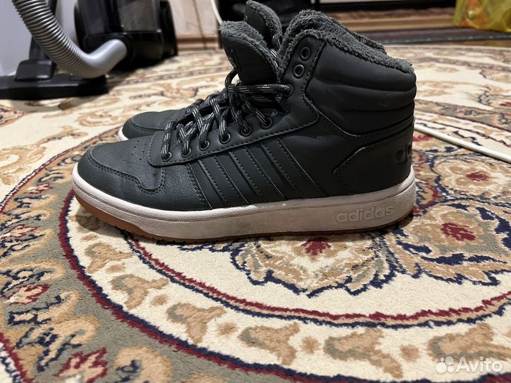 Adidas мужские кроссовки кожаные