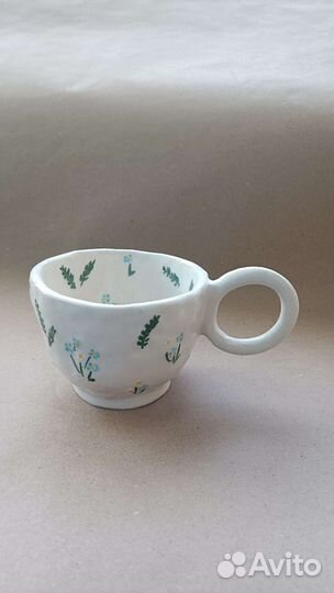 Кружка керамическая ручная работа