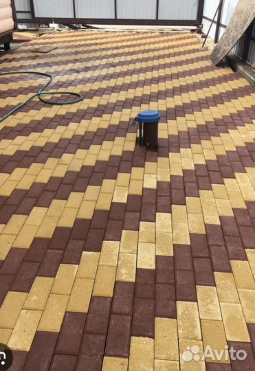 Плитка тротуарная бу