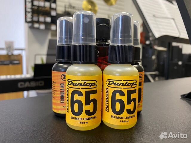 Лимонное масло для гитарного грифа