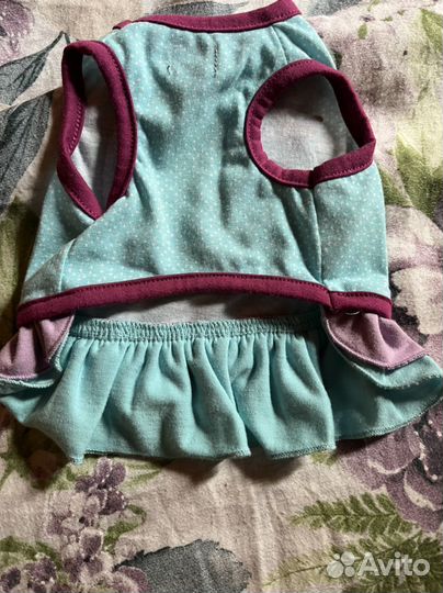 Платье для маленькой собаки