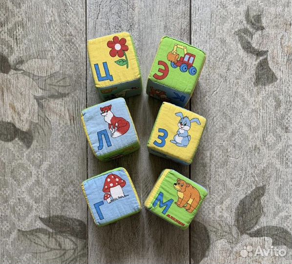 Кубики мякиши