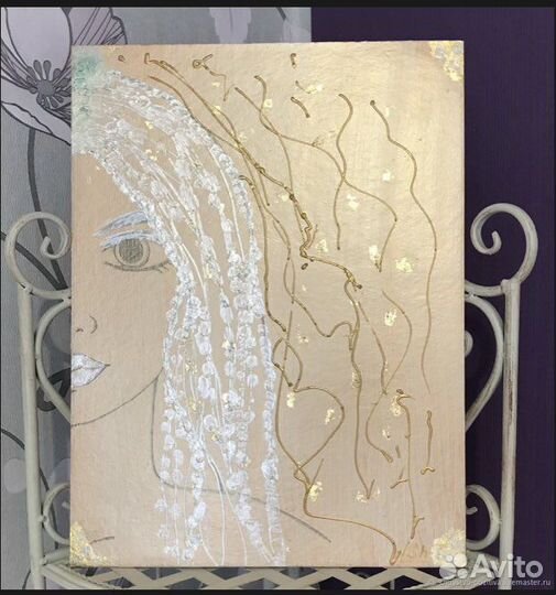 Картина олицетворение Земли 50х40см