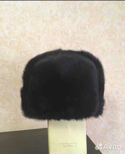 Норковая шапка мужская