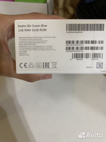 Смартфон xiaomi redmi 8 А