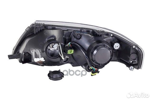 Фара черн. под эл/кор. Nissan Almera Classic 06