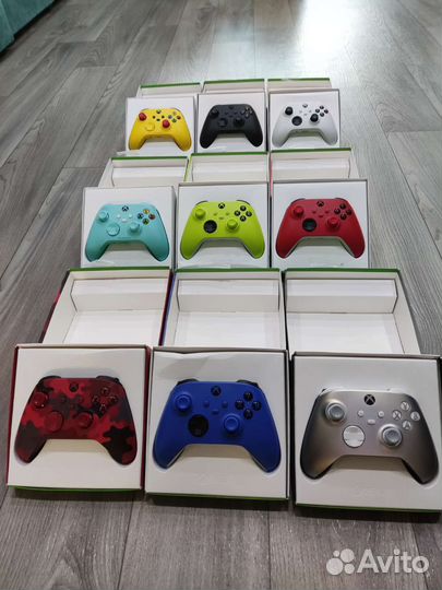 Геймпад Xbox Series X и S Wireless. Цветные