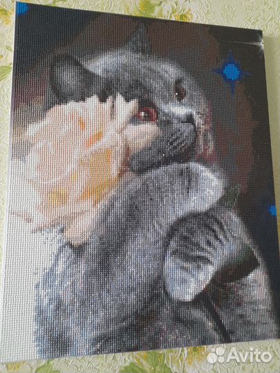 Алмазная мозаика готовая 40 50