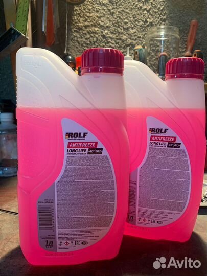 Антифриз красный rolf G12+