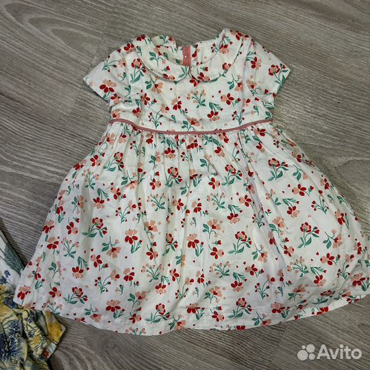 Пакет фирменных вещей для девочки 0-6