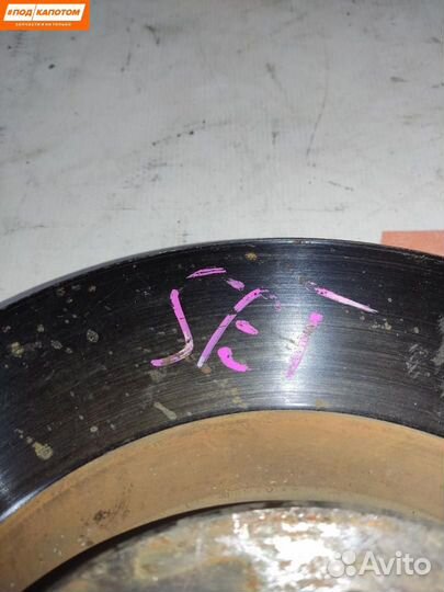 Диск тормозной передний Nissan Juke YF15 2-й рест