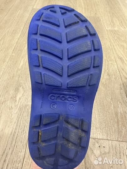 Детские сапожки Crocs с10 р. 27