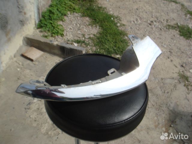 Мерседес Накладка переднего бампера X166 2012-н в