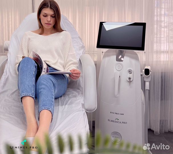 Диодный лазер для эпиляции Люминес’ EvoPro 2400W