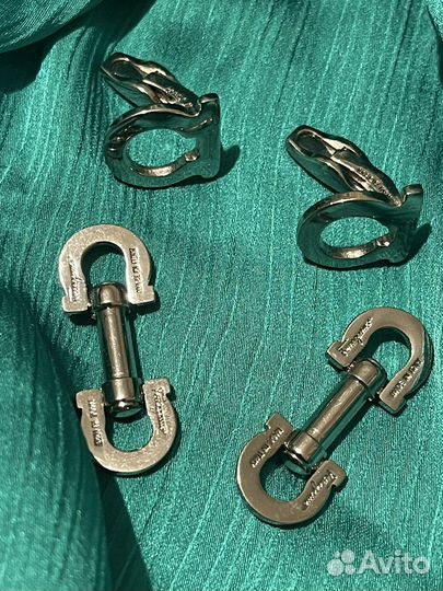 Запонки vintage salvatore ferragamo