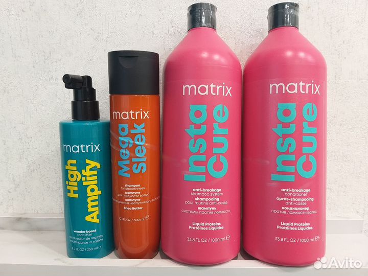 Matrix шампунь, кондиционер, спрей